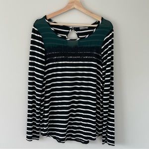 Striped Long Sleeve Tee